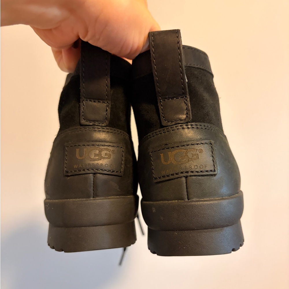 UGG Heather Lace Up Booties Women’s 6 Winer Boots - Picture 3 of 8